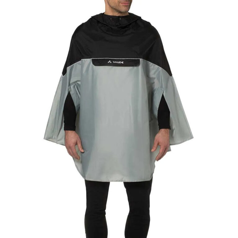 VAUDE Covero II Waterproof Poncho S Lightgrey - XL Lightgrey