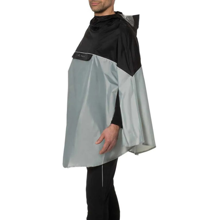 VAUDE Covero II Waterproof Poncho S Lightgrey - XL Lightgrey - Image 9