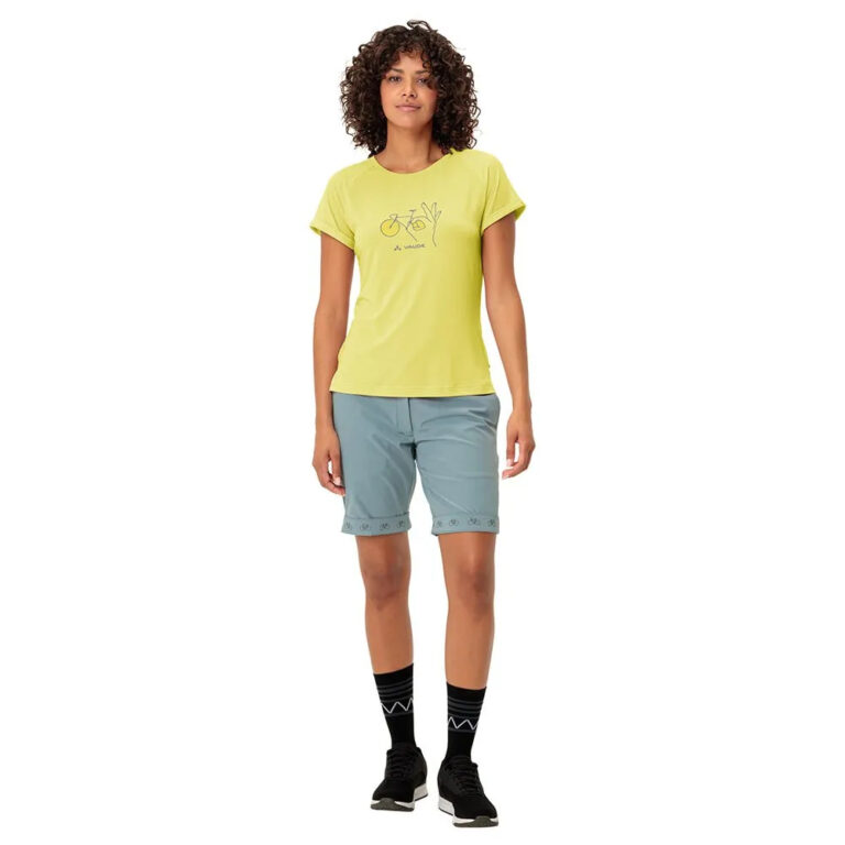 VAUDE Cyclist 2 Short Sleeve T-shirt 36 Mimosa - 44 Mimosa - Image 5