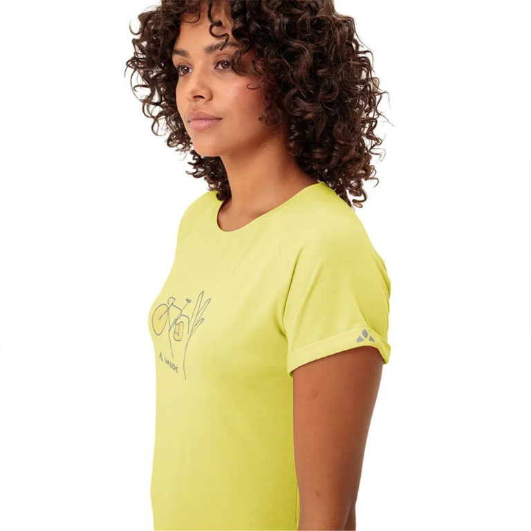 VAUDE Cyclist 2 Short Sleeve T-shirt 36 Mimosa - 44 Mimosa - Image 6