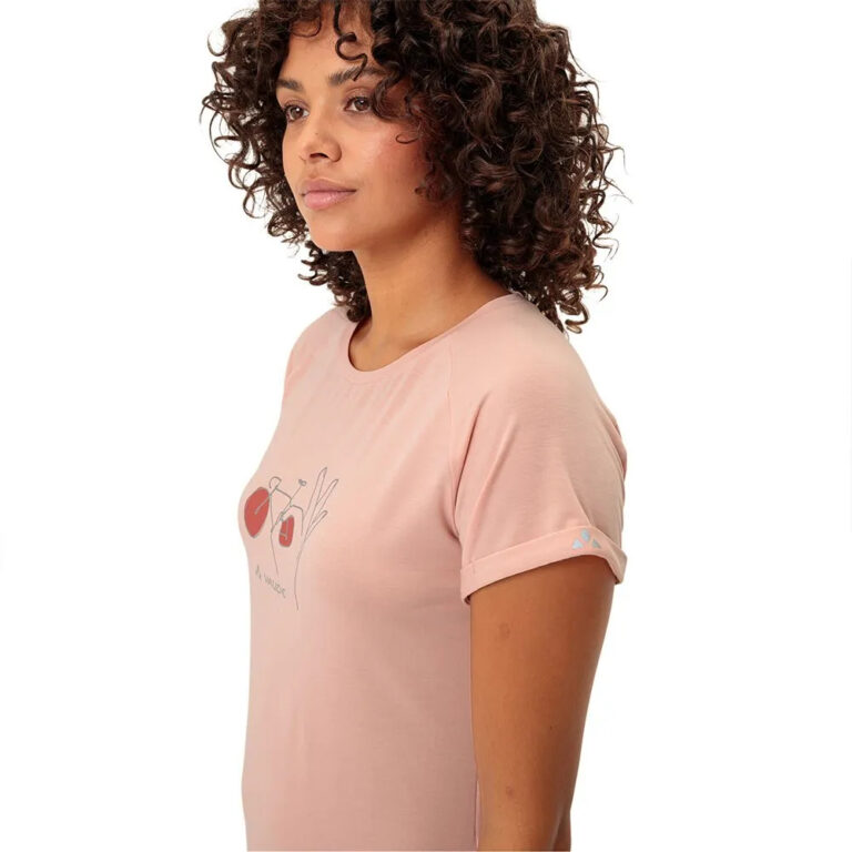 VAUDE Cyclist 2 Short Sleeve T-shirt 36 Soft Rose - 44 Soft Rose - Image 6