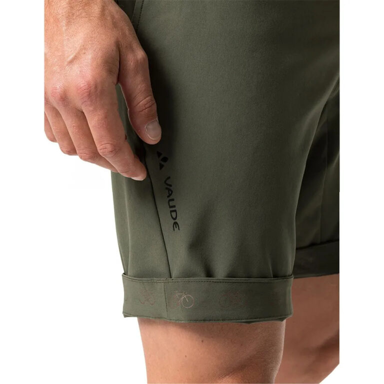 VAUDE Cyclist Shorts M Khaki - 2XL Khaki - Image 5