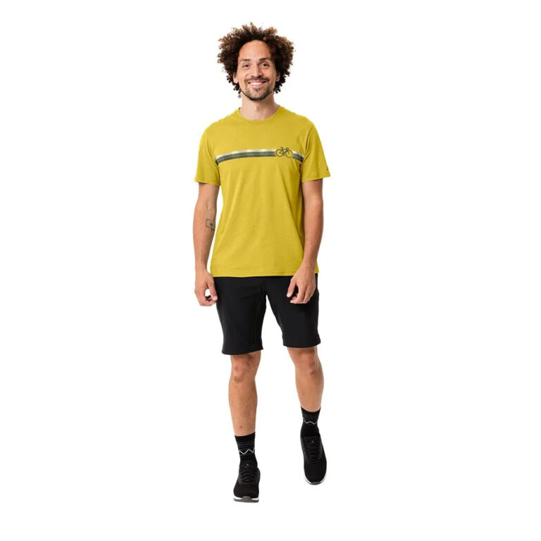 VAUDE Cyclist V Short Sleeve T-shirt S Dandelion - 2XL Dandelion - Image 6