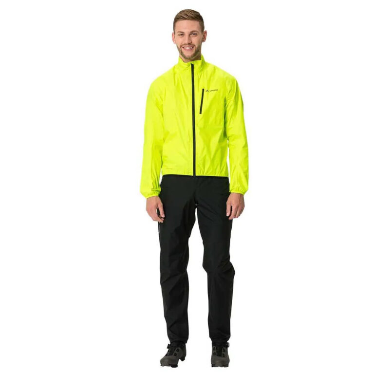 VAUDE Drop III Jacket S Neon Yellow - 4XL Neon Yellow - Image 7