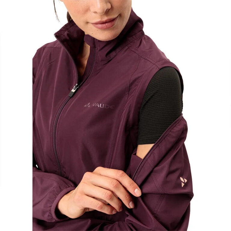 VAUDE Dundee Classic Zip Off Wind Jacket 36 Cassis - 48 Cassis - Image 6