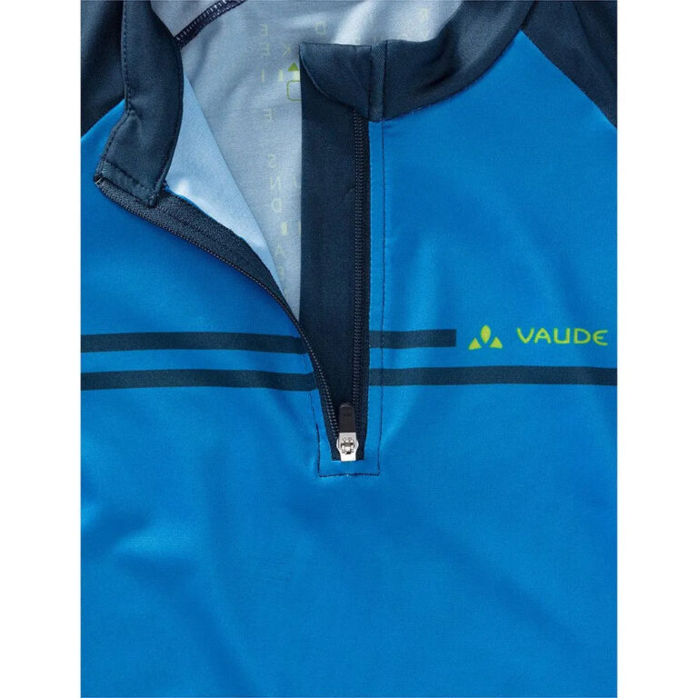 VAUDE Elmo Tricot X Short Sleeve Jersey 122-128 cm Radiate Blue / Eclipse - 158-164 cm Radiate Blue / Eclipse - Image 3