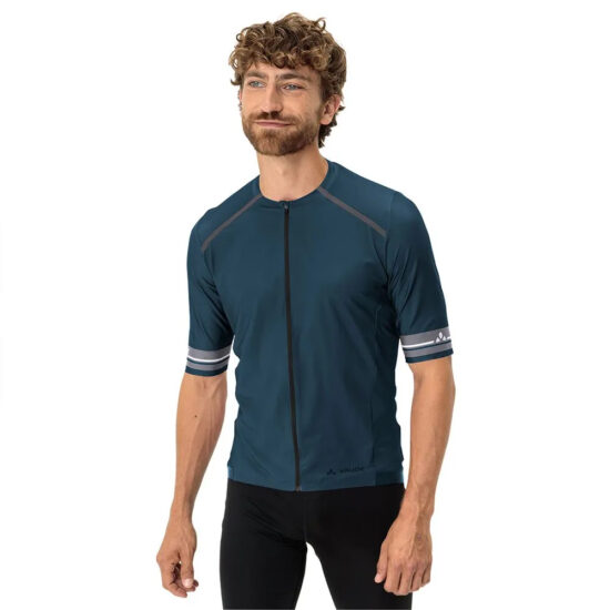 VAUDE Furka II Short Sleeve Jersey M Dark Sea - L Dark Sea