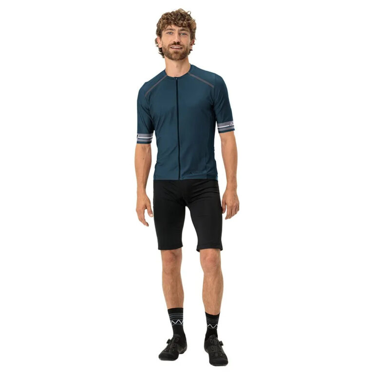 VAUDE Furka II Short Sleeve Jersey M Dark Sea - L Dark Sea - Image 6