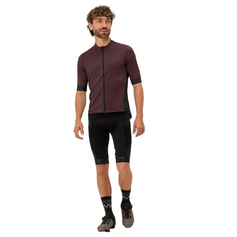 VAUDE Kuro II Short Sleeve Jersey S Dark Oak - M Dark Oak - Image 6