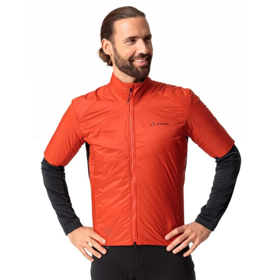 VAUDE Kuro Insulation Short Sleeve Jersey M Glowing Red - 2XL Glowing Red