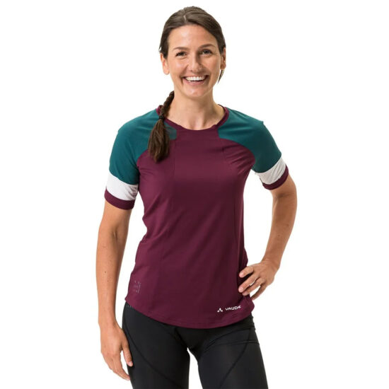 VAUDE Kuro Short Sleeve Jersey 36 Cassis - 44 Cassis