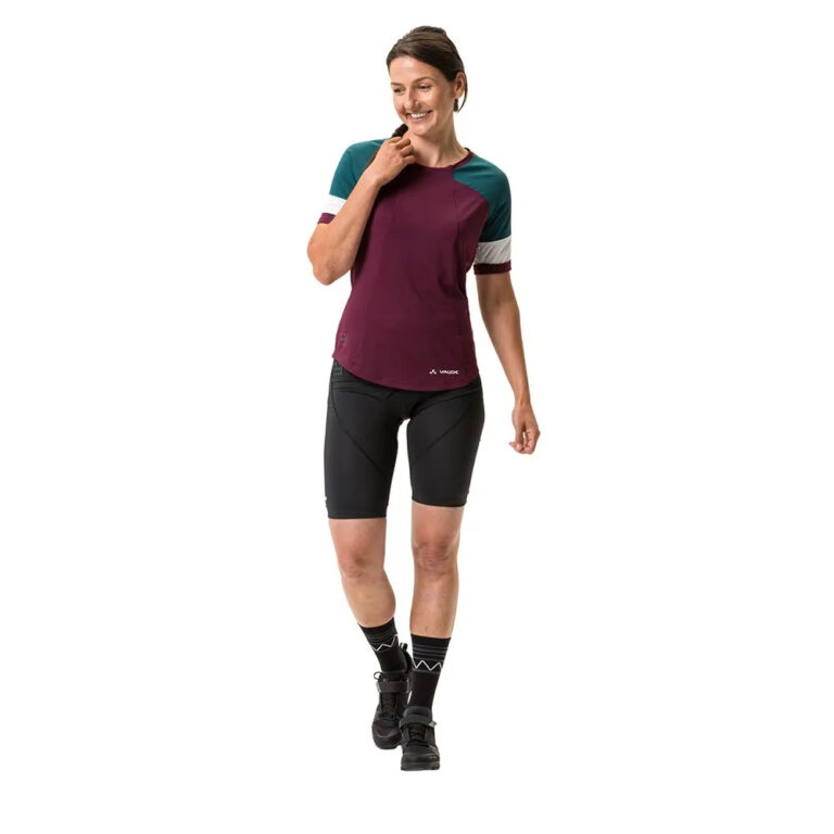 VAUDE Kuro Short Sleeve Jersey 36 Cassis - 44 Cassis - Image 6