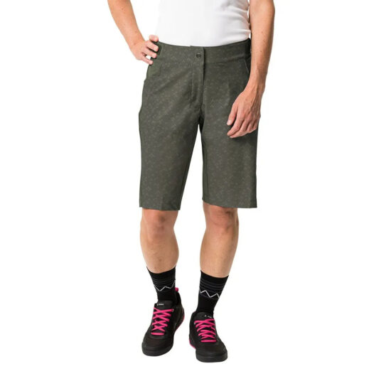 VAUDE Ledro Print Shorts 36 Khaki - 44 Khaki