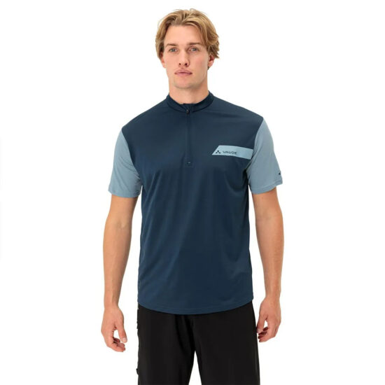 VAUDE Ledro Short Sleeve Jersey S Dark Sea / Dark Sea - L Dark Sea / Dark Sea