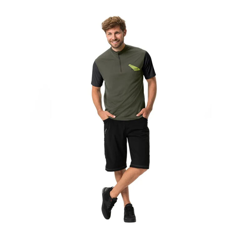 VAUDE Ledro Short Sleeve T-shirt S Khaki - 2XL Khaki - Image 6