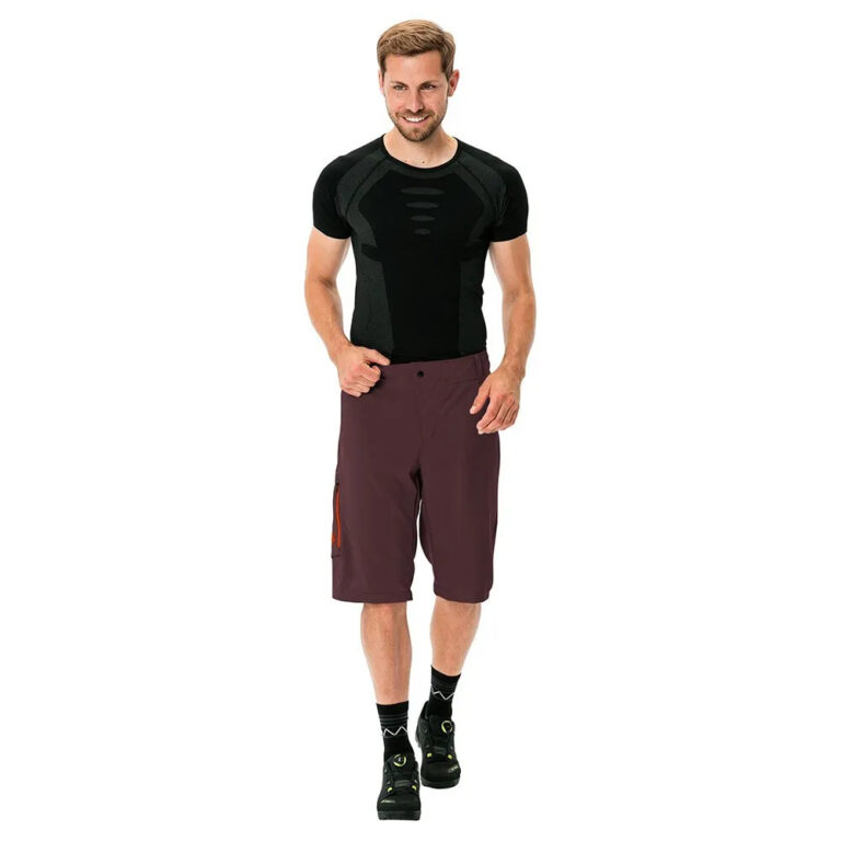 VAUDE Ledro Shorts L Dark Oak - XL Dark Oak - Image 5