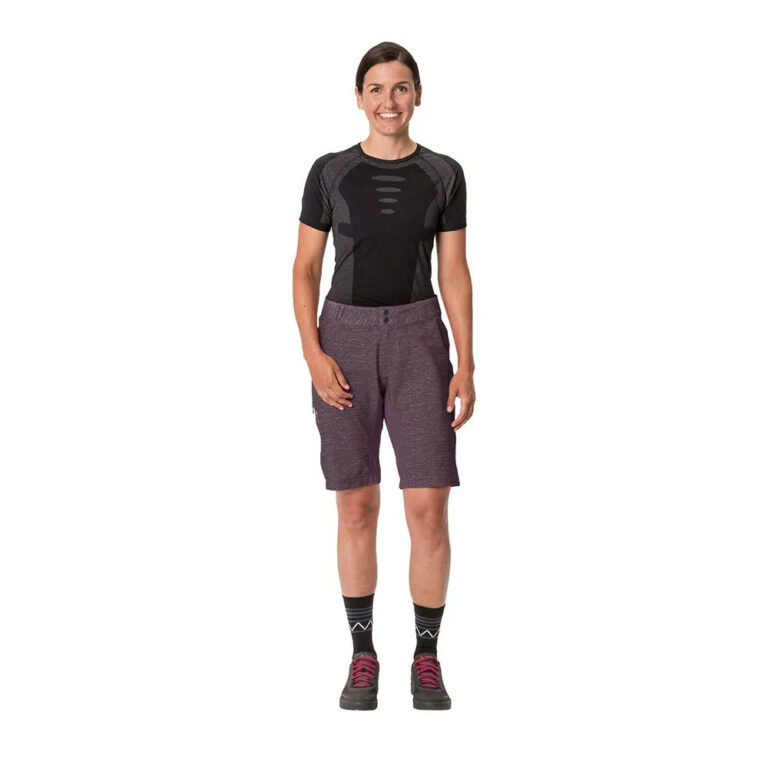 VAUDE Ligure Shorts 36 Blackberry - 42 Blackberry - Image 6