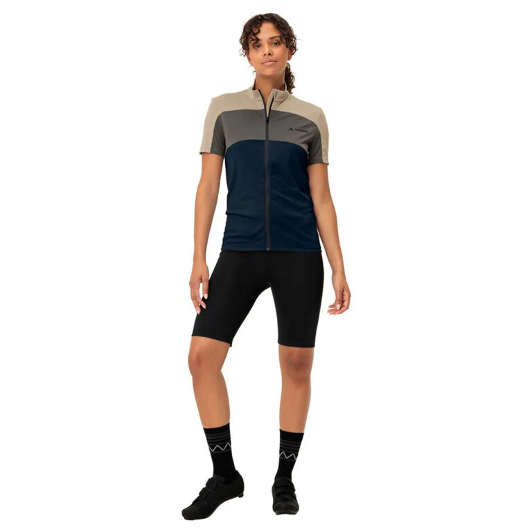 VAUDE Matera FZ Short Sleeve Jersey 36 Linen - 40 Linen - Image 5