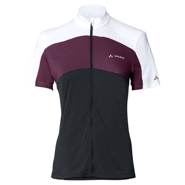 VAUDE Matera FZ Tricot Short Sleeve Jersey 36 Cassis - 42 Cassis - Image 3