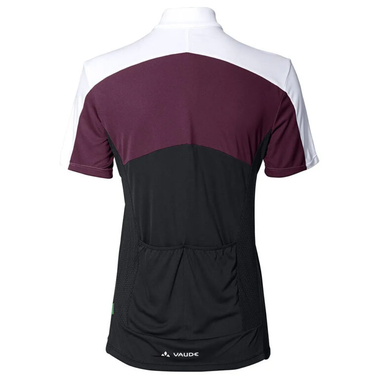 VAUDE Matera FZ Tricot Short Sleeve Jersey 36 Cassis - 42 Cassis - Image 4