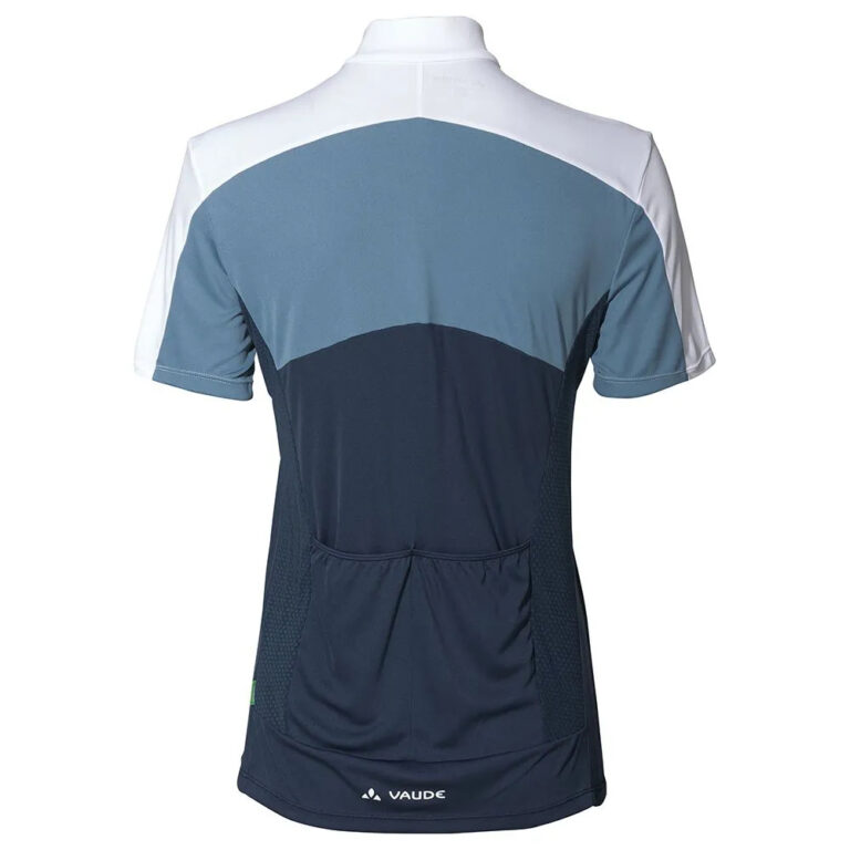 VAUDE Matera FZ Tricot Short Sleeve Jersey 40 Dark Sea Uni - 44 Dark Sea Uni - Image 4