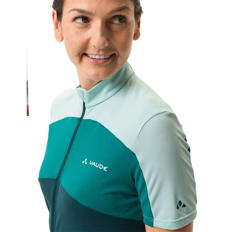 VAUDE Matera FZ Tricot Short Sleeve Jersey 36 Mallard Green - 44 Mallard Green - Image 5