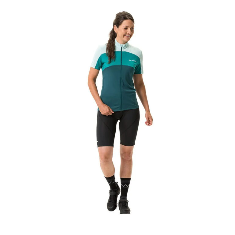 VAUDE Matera FZ Tricot Short Sleeve Jersey 36 Mallard Green - 44 Mallard Green - Image 6