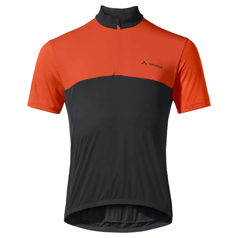 VAUDE Matera HZ Short Sleeve Jersey L Black / Red - Image 3