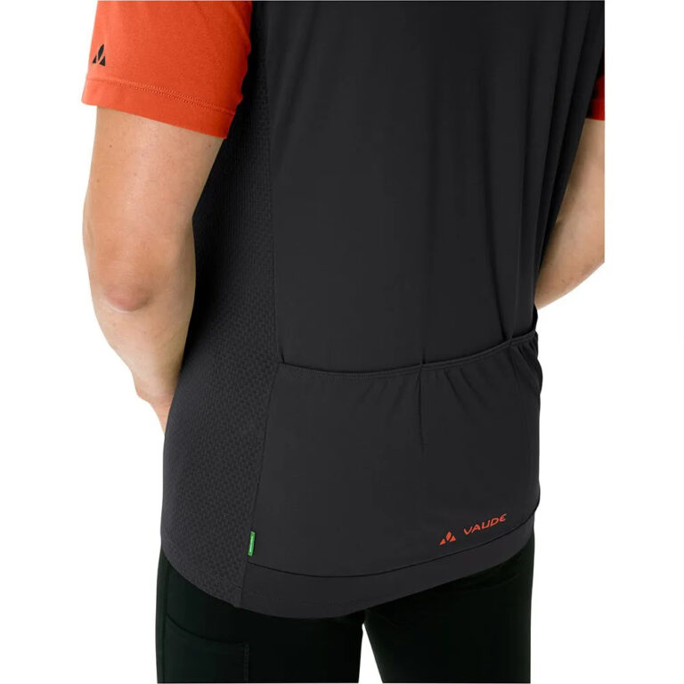 VAUDE Matera HZ Short Sleeve Jersey L Black / Red - Image 6