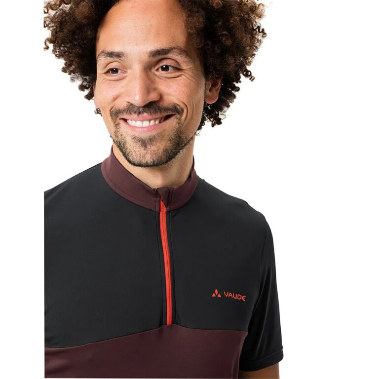 VAUDE Matera HZ Tricot Short Sleeve Jersey S Black - 2XL Black - Image 5