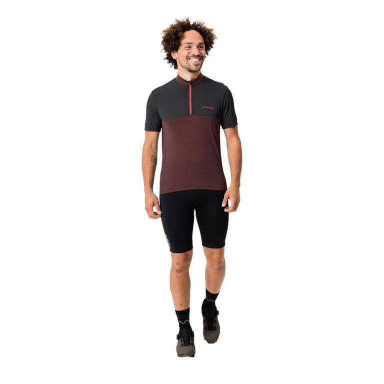 VAUDE Matera HZ Tricot Short Sleeve Jersey S Black - 2XL Black - Image 6