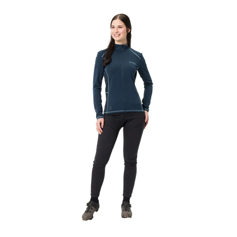 VAUDE Matera Tricot Long Sleeve Jersey 36 Dark Sea - 44 Dark Sea - Image 6