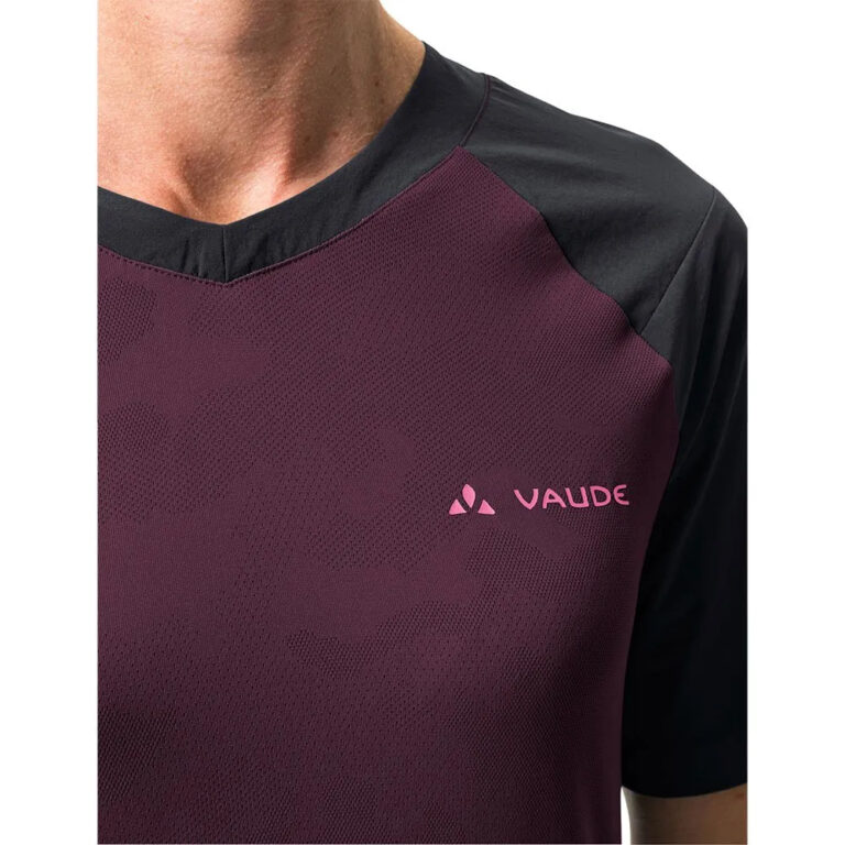 VAUDE Moab PRO Short Sleeve T-shirt 36 Cassis - 44 Cassis - Image 5