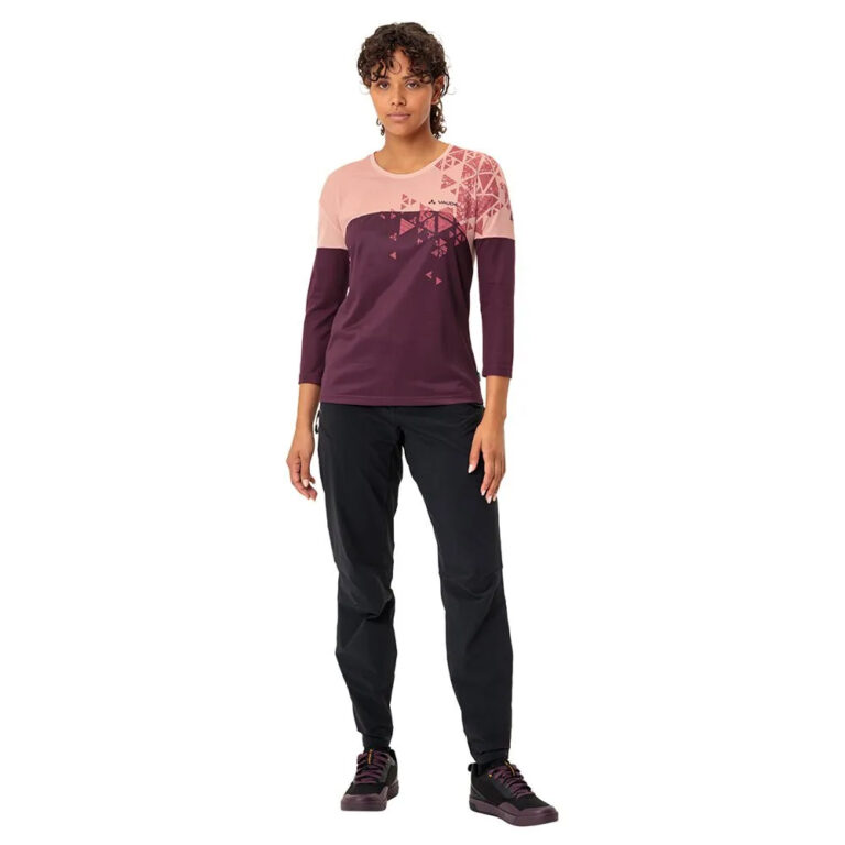 VAUDE Moab V 3/4 Sleeve T-shirt 36 Soft Rose - 44 Soft Rose - Image 5