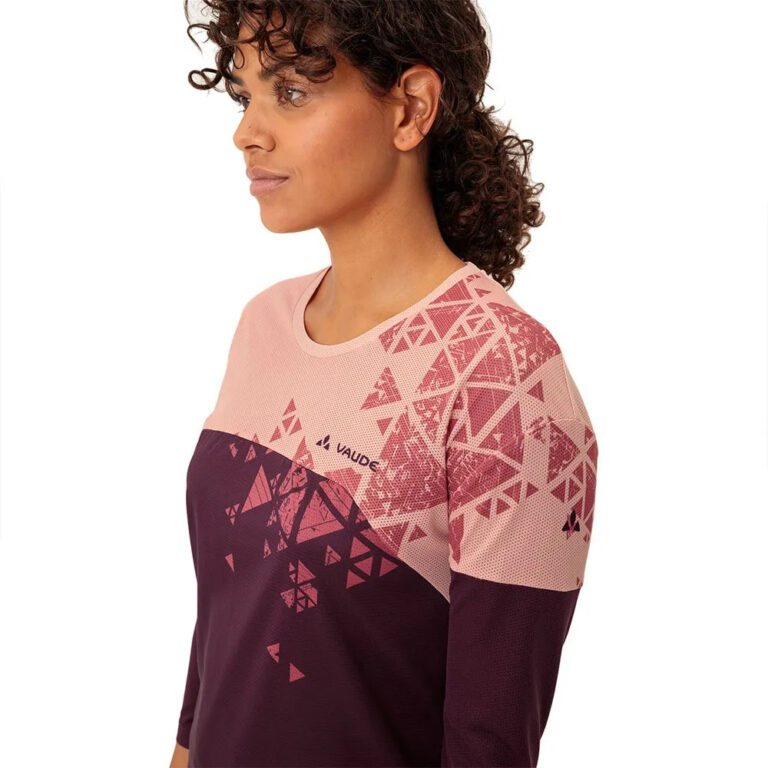 VAUDE Moab V 3/4 Sleeve T-shirt 36 Soft Rose - 44 Soft Rose - Image 6