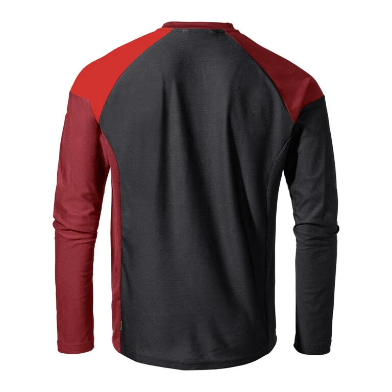 VAUDE Moab VI Long Sleeve T-shirt S Glowing Red - M Glowing Red - Image 4