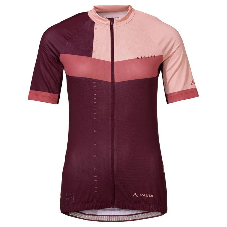 VAUDE Posta FZ II Short Sleeve Jersey 36 Cassis - 44 Cassis - Image 3