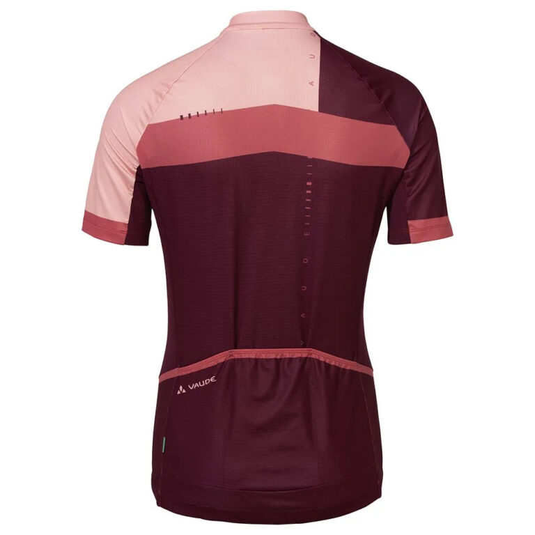 VAUDE Posta FZ II Short Sleeve Jersey 36 Cassis - 44 Cassis - Image 4