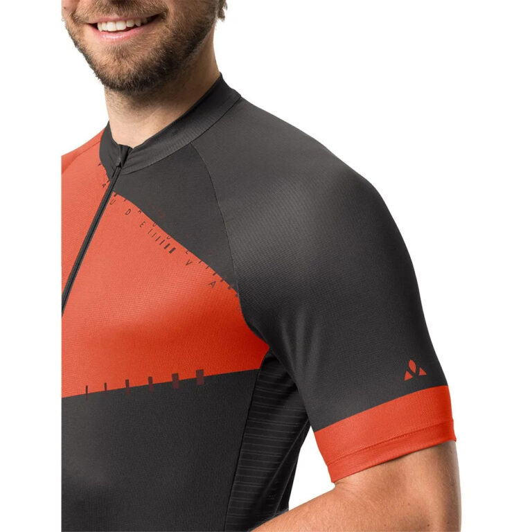 VAUDE Posta FZ Tricot Short Sleeve Jersey S Glowing Red - 2XL Glowing Red - Image 5