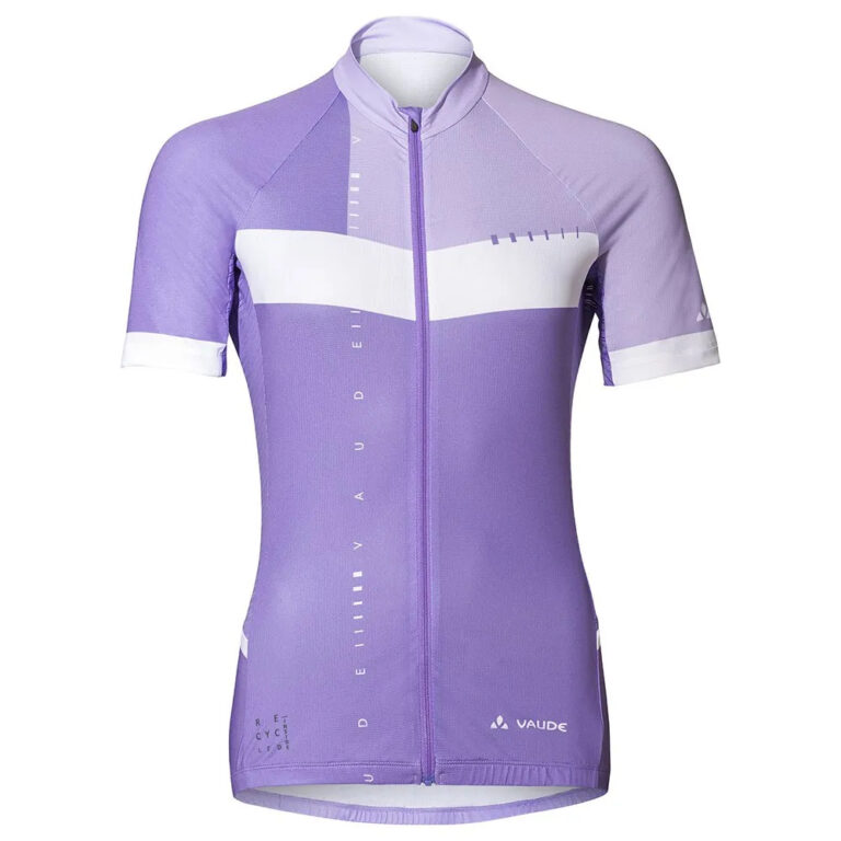 VAUDE Posta FZ Tricot Short Sleeve Jersey 36 Limonium - 44 Limonium - Image 3