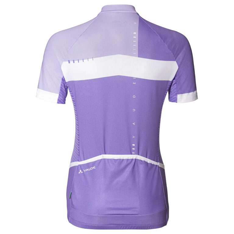 VAUDE Posta FZ Tricot Short Sleeve Jersey 36 Limonium - 44 Limonium - Image 4