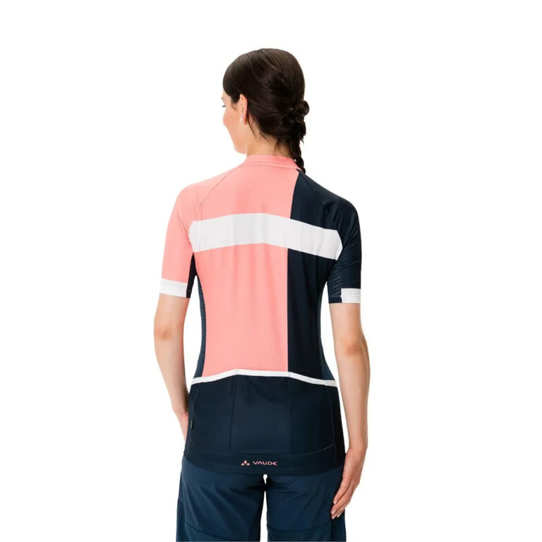 VAUDE Posta FZ Tricot Short Sleeve Jersey 36 Peach - 44 Peach - Image 2