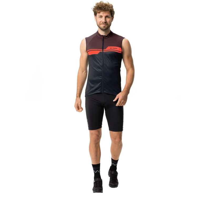 VAUDE Posta FZ Tricot Sleeveless Jersey S Dark Oak - 2XL Dark Oak - Image 6