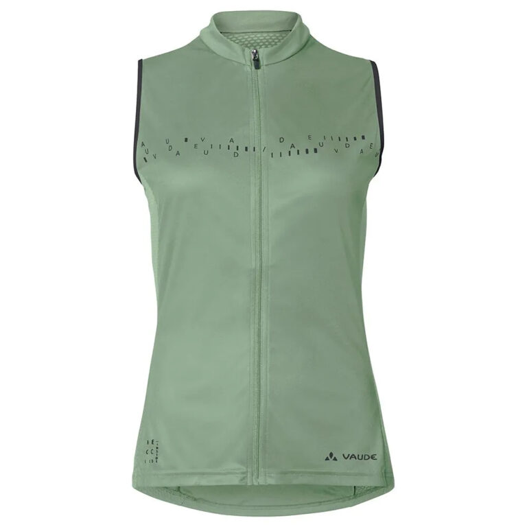 VAUDE Posta FZ Tricot Sleeveless Jersey 36 Willow Green - 40 Willow Green - Image 3