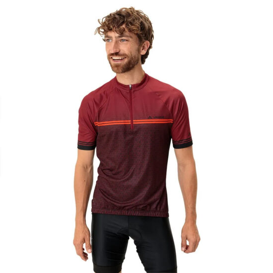 VAUDE Posta II Short Sleeve Jersey S Carmine - M Carmine