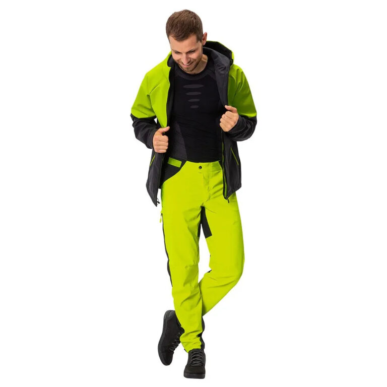 VAUDE Qimsa II Pants S Neon Yellow - XL Neon Yellow - Image 7