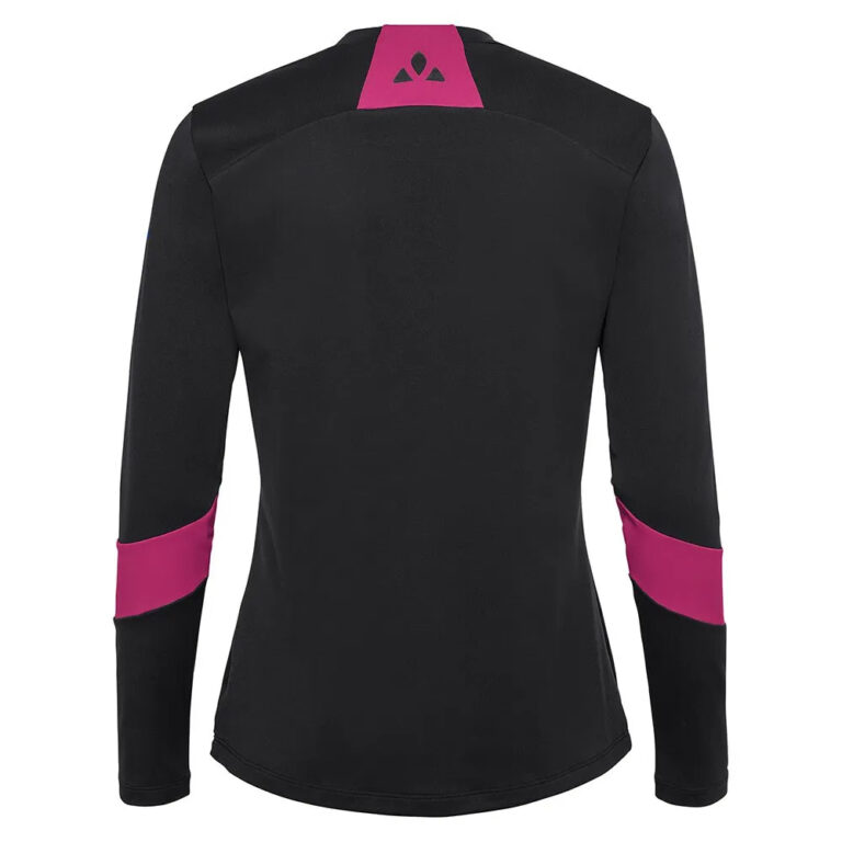 VAUDE Qimsa Logo Long Sleeve T-shirt 36 Black - 44 Black - Image 4