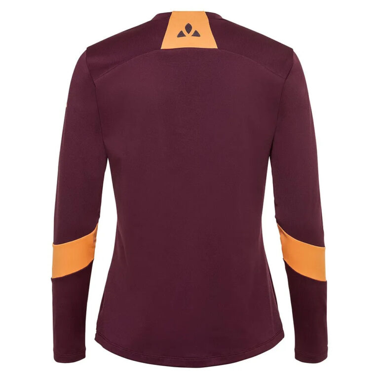 VAUDE Qimsa Logo Long Sleeve T-shirt 36 Cassis - 44 Cassis - Image 4