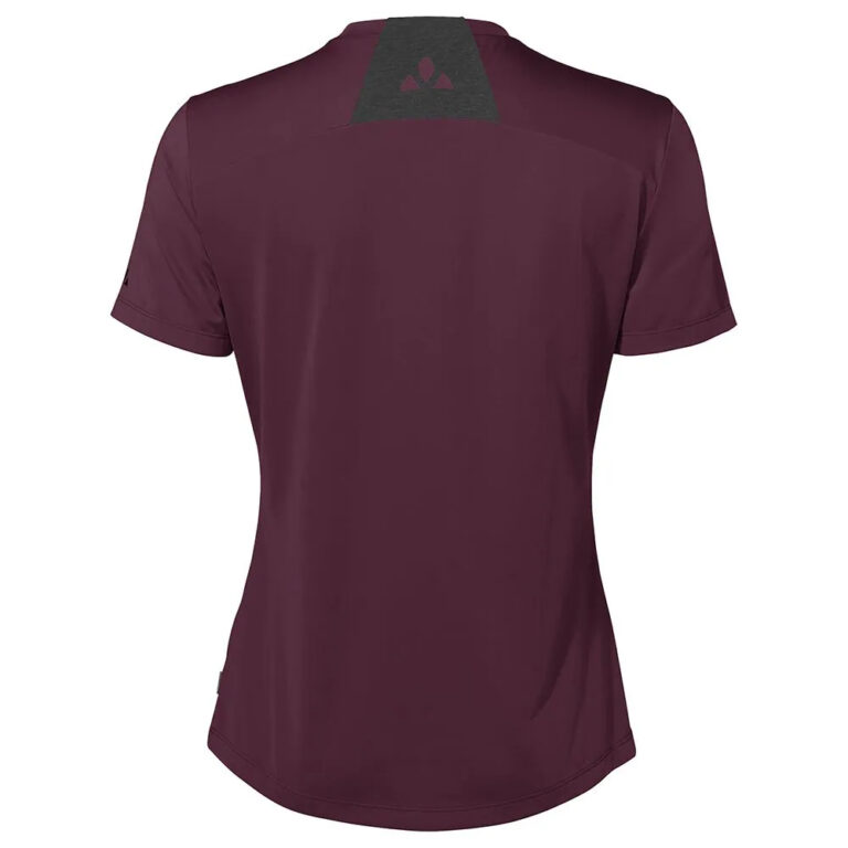 VAUDE Qimsa Logo Short Sleeve T-shirt 36 Cassis - 44 Cassis - Image 4