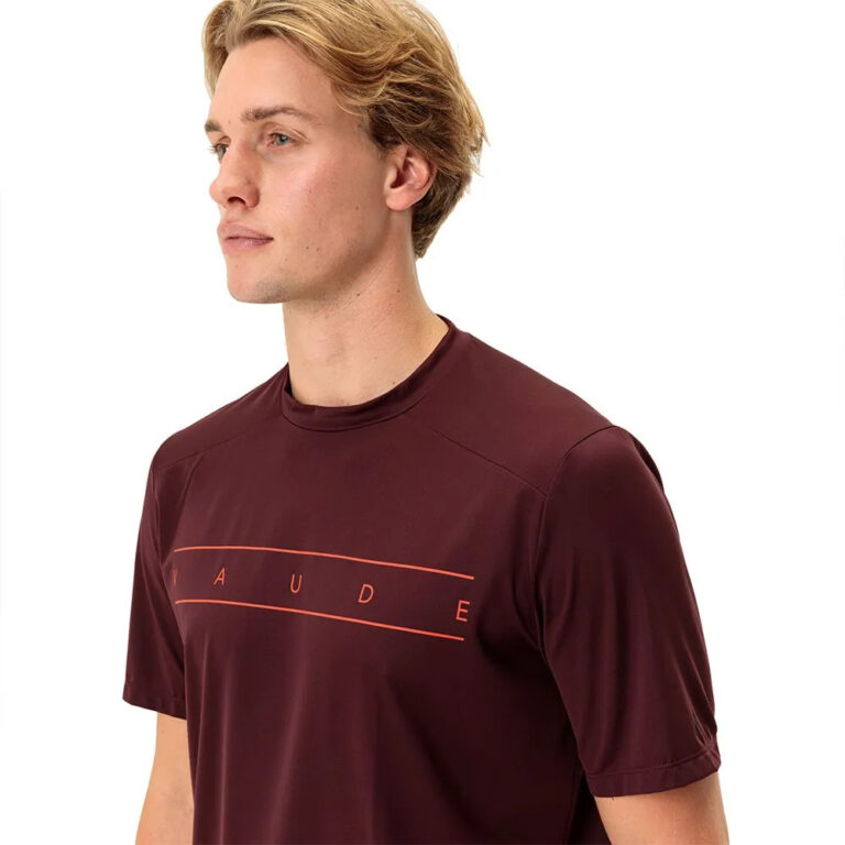 VAUDE Qimsa Logo Short Sleeve T-shirt S Dark Oak - 2XL Dark Oak - Image 6